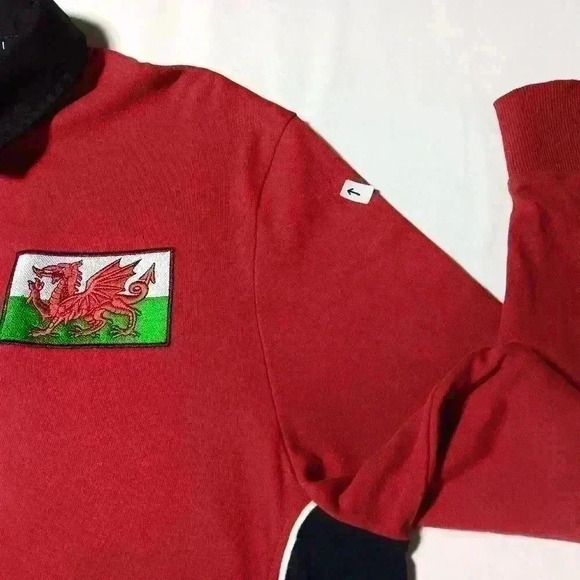 Wales  Cymru Rugby long sleeve polo. Men's size Xl - Picture 10 of 10